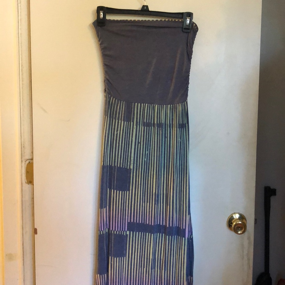 Strapless maxi dress/ maxi skirt